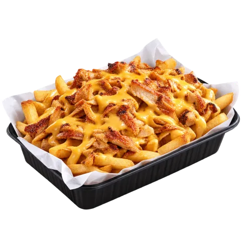 Cheesy Chicken Loaded Fries