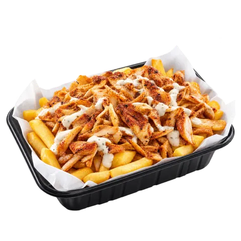 Chicken Shawarma Loaded Fries