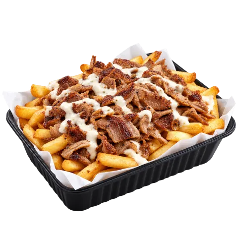 Lamb Shawarma Loaded Fries